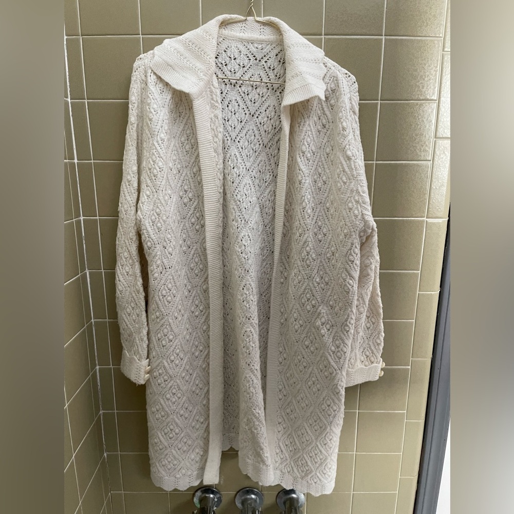 Cottage core sweater cardigan